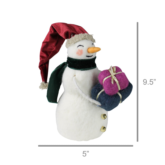 Felt Snowman w/ Gifts