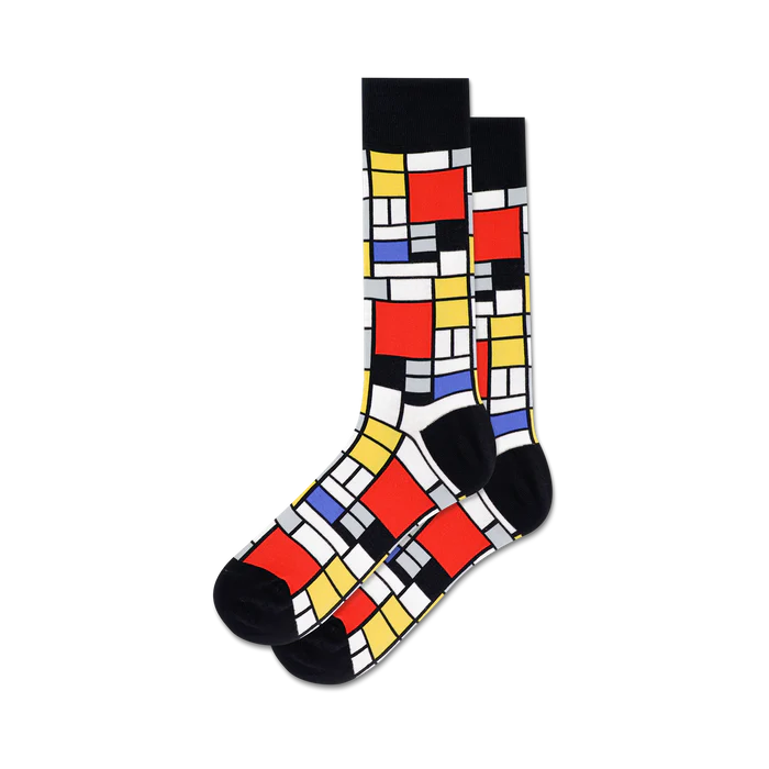 Mondrian Crew Socks