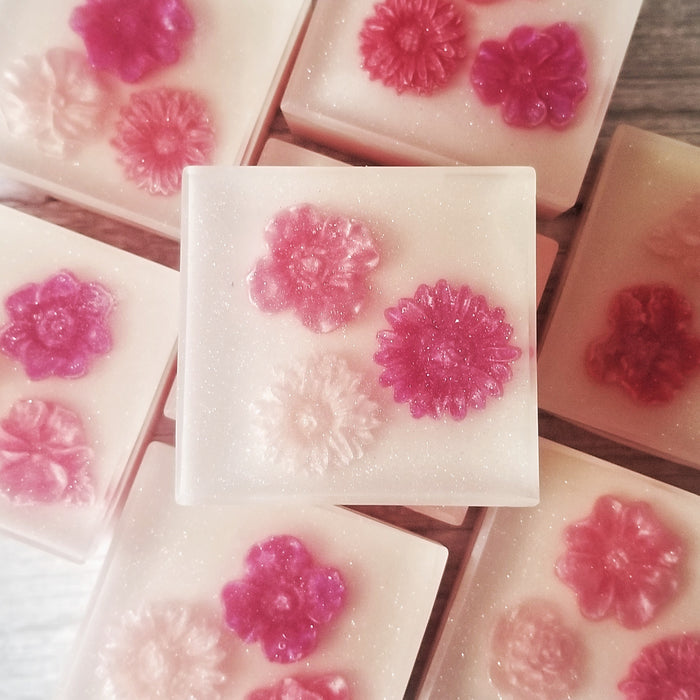 Pink Bouquet Soap Bar