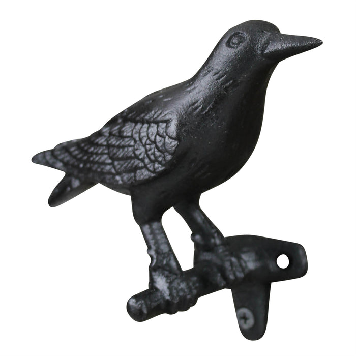 Cast Iron Crow Wall Hook