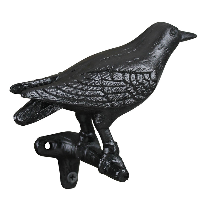Cast Iron Crow Wall Hook