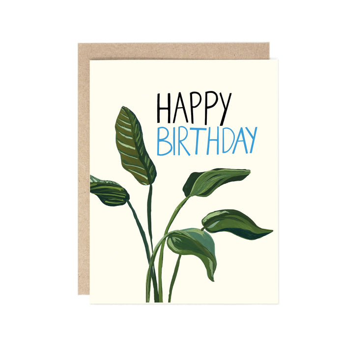 Birthday Leaves Card