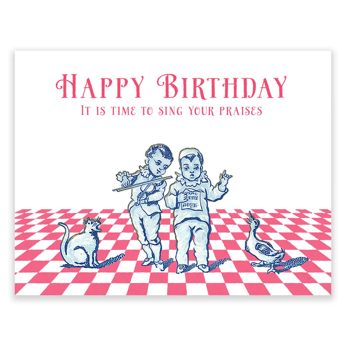 Birthday Praises Card