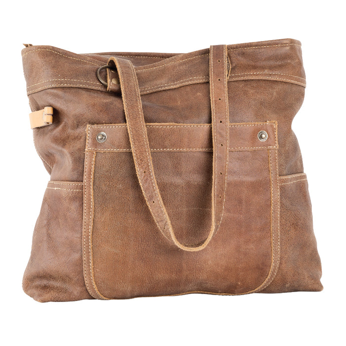 All Leather Shoulder Bag