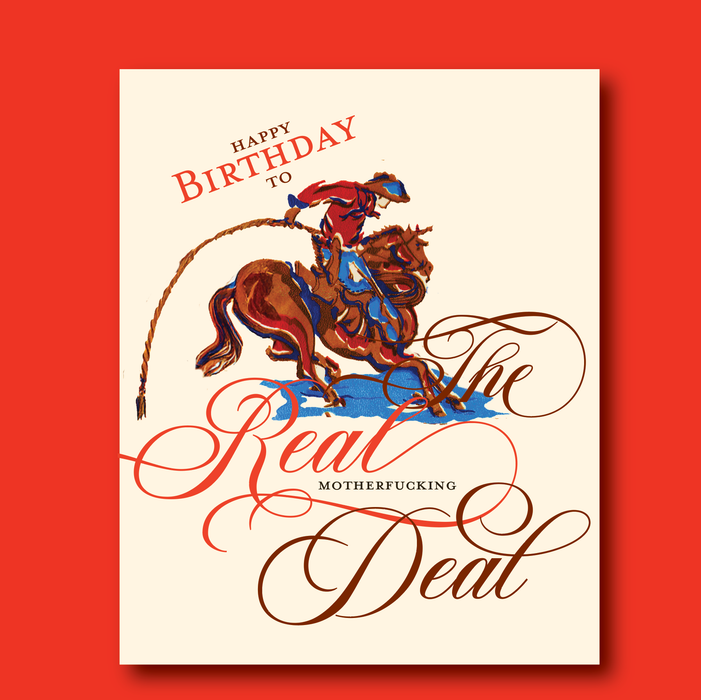 THE REAL DEAL birthday