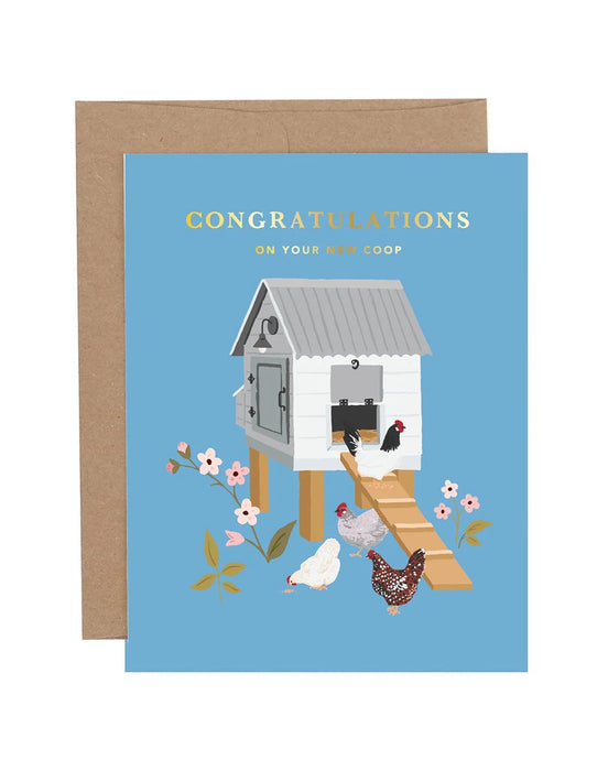 New Coop Housewarming Card
