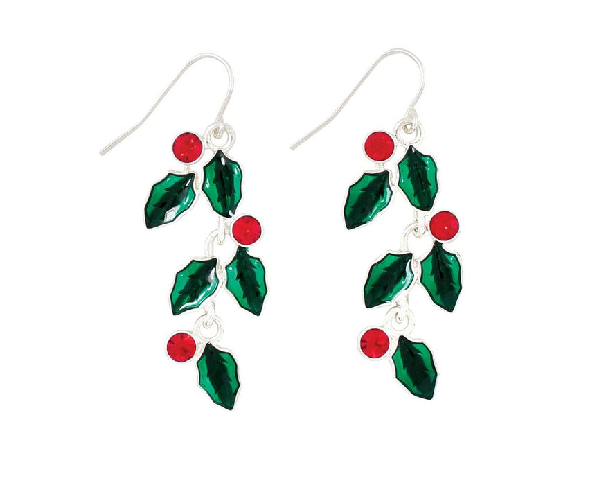 Cascading Holly Earrings