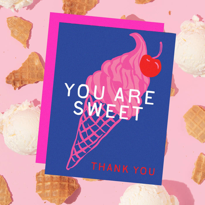 You Are Sweet - Thank You Card