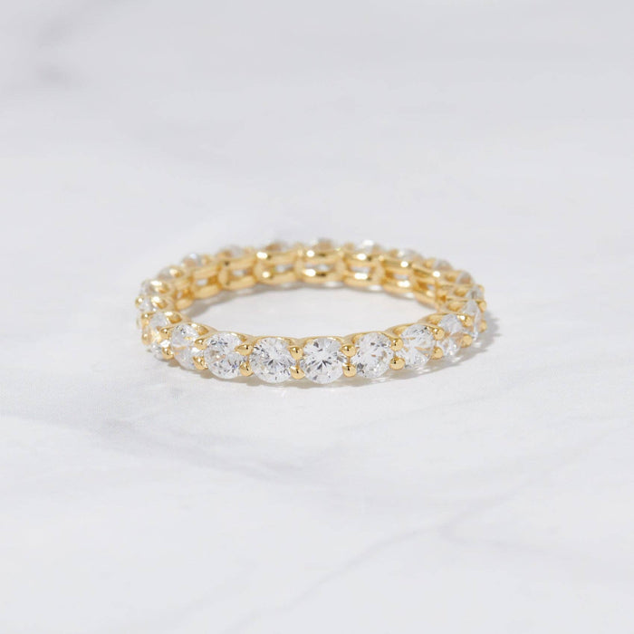 3mm Studded Eternity Band