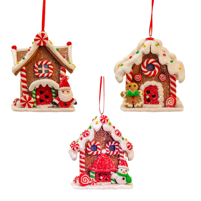 Gingerbread House w/ Peppermint Candy