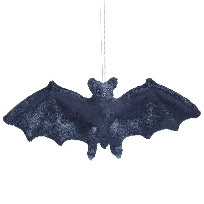 Black Flying Bat Ornament