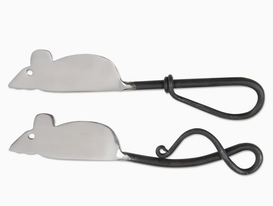 Mouse Cheese Spreader - Set of 2