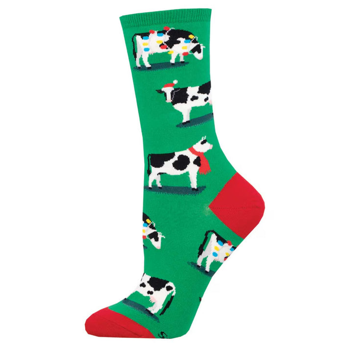 Holy Cow, Its Christmas Socks