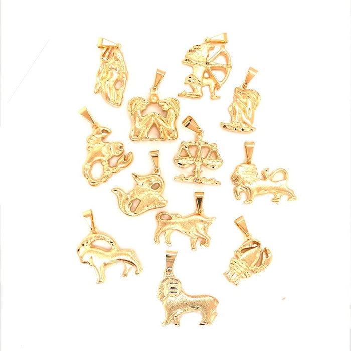 Zodiac Charm 18K Gold Filled