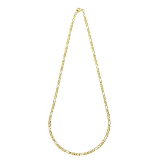 18k Gold Filled 3.5mm Figaro Mariner "Figarucci" Chain