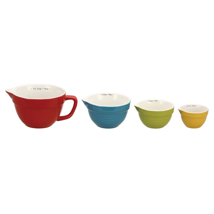 Primary Batter Bowl Measuring Cups - Set of 4