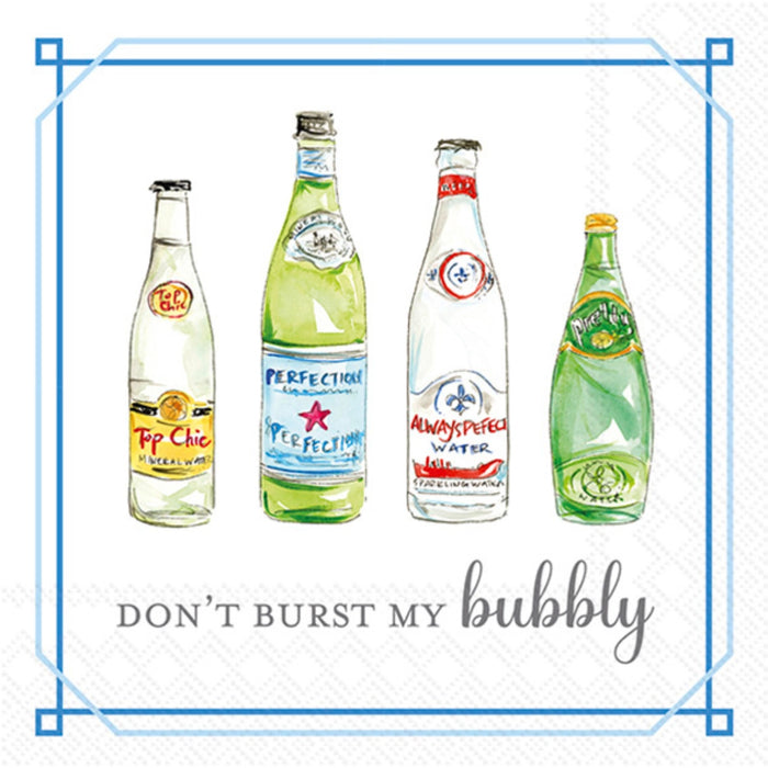 Don't Burst My Bubbly Cocktail Napkins