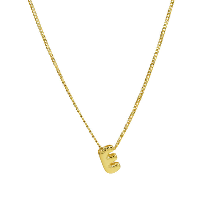 Bubble Letter Charm 18K Gold Filled