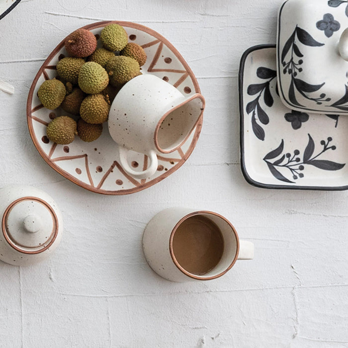 Speckled Cream Stone Mug