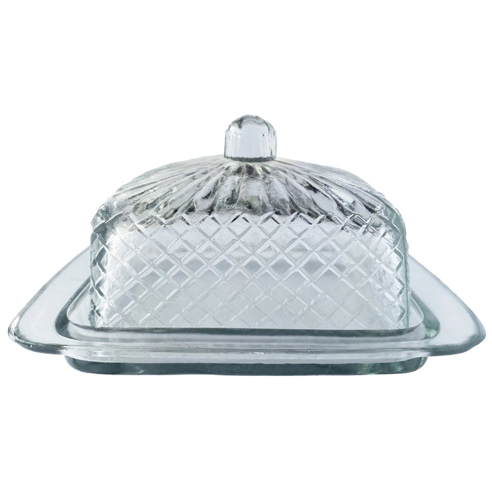 Recycled Glass Butter Dish