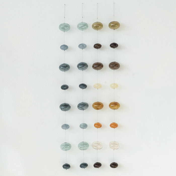 Hand Blown Bubble Glass Garland