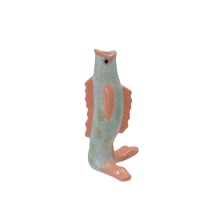 Standing Fish Vase