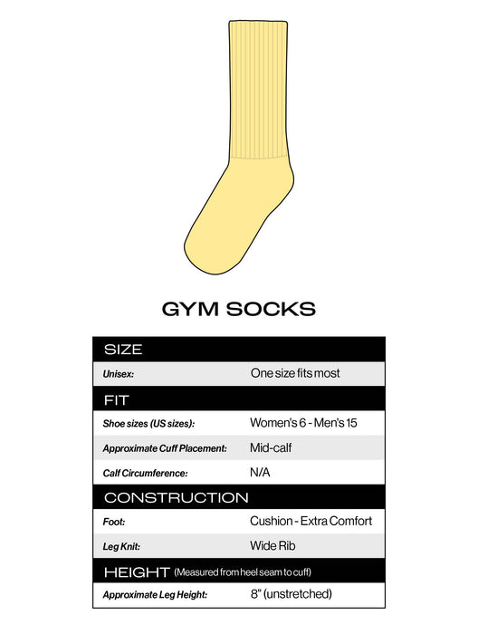 I Heart Cowboys Gym Crew Socks