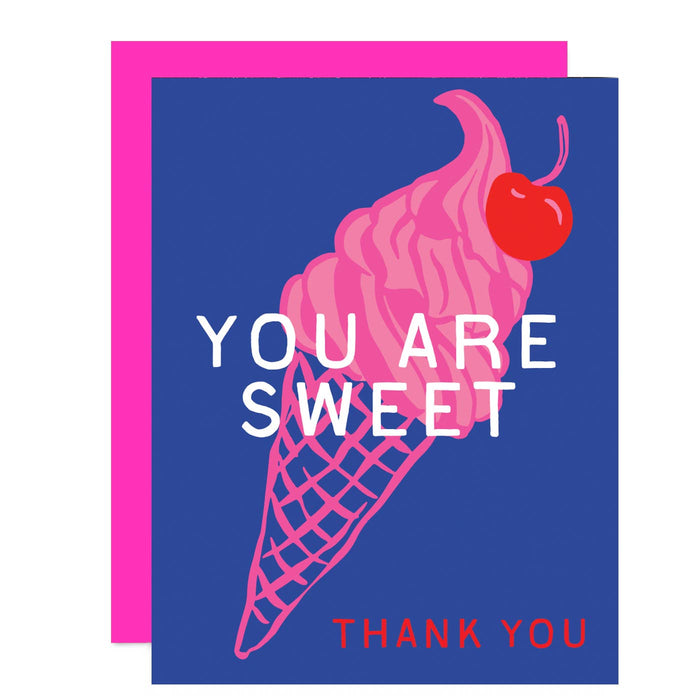 You Are Sweet - Thank You Card