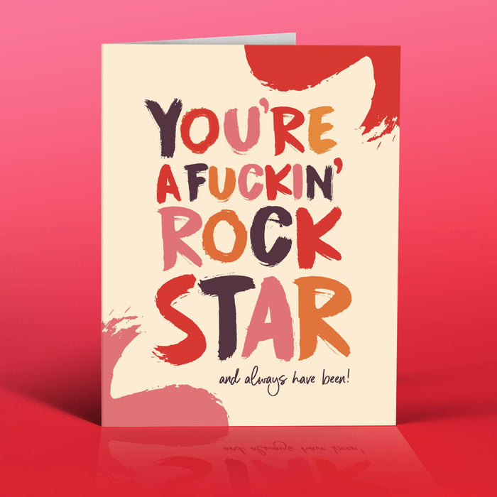 YOU ROCKSTAR friendship encourangement