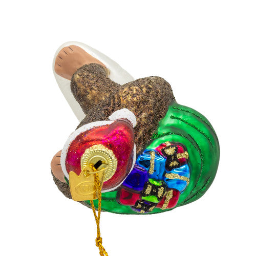 Noble Gems Glass Bigfoot Ornament