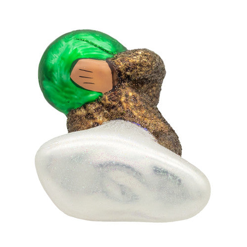 Noble Gems Glass Bigfoot Ornament
