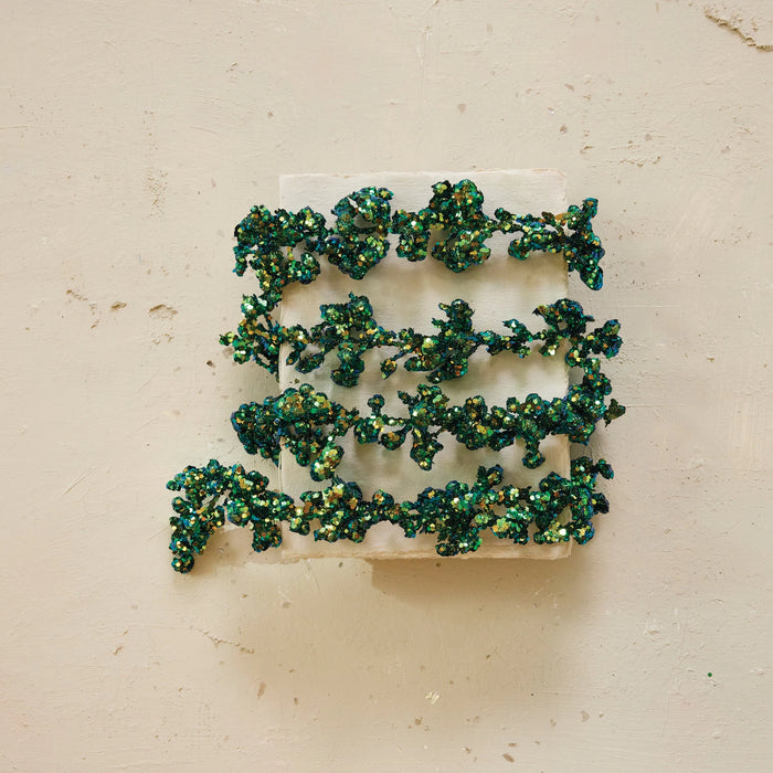 Foam + Glitter Ball Garland