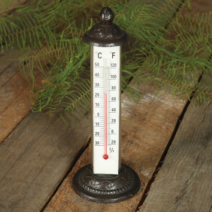 Cast Iron Garden Thermometer