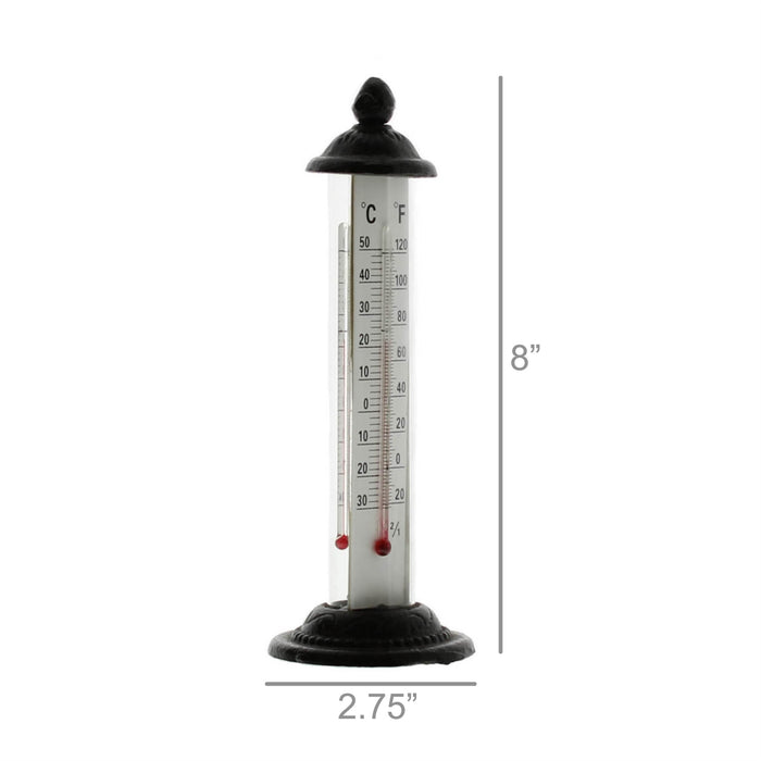 Cast Iron Garden Thermometer