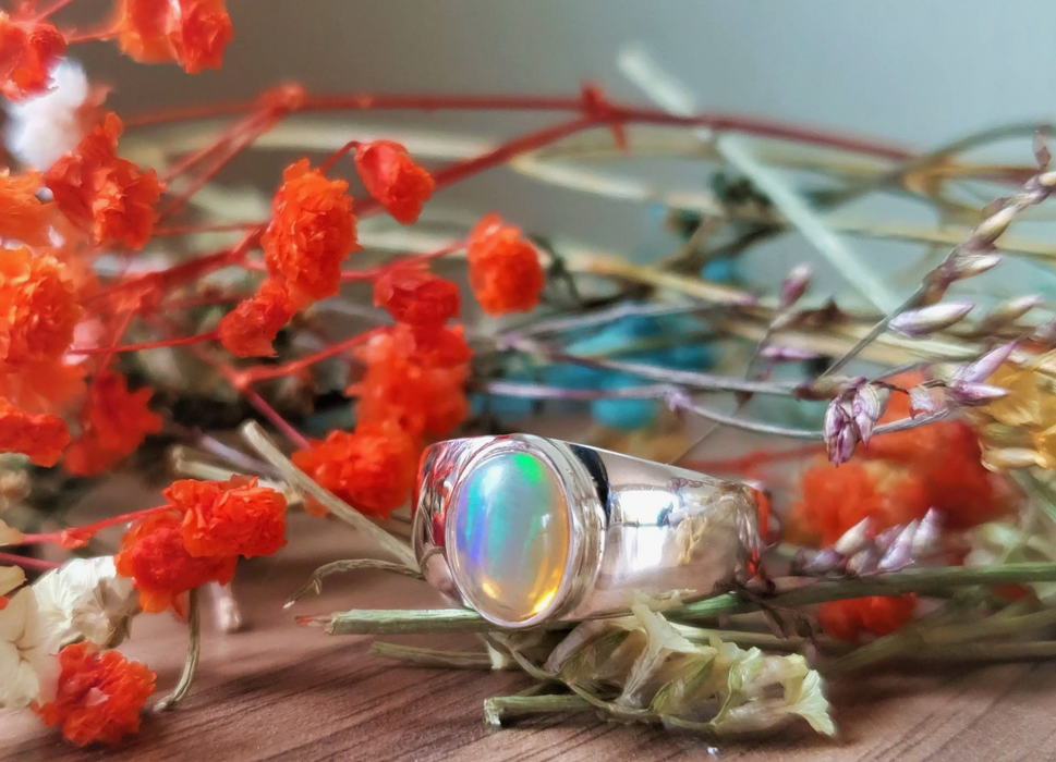 Ethiopian Opal Ring