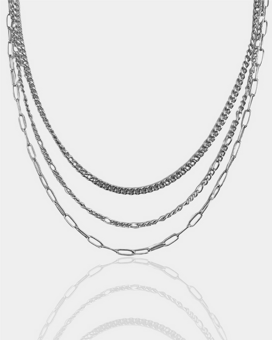 Trilogy Layers Necklace